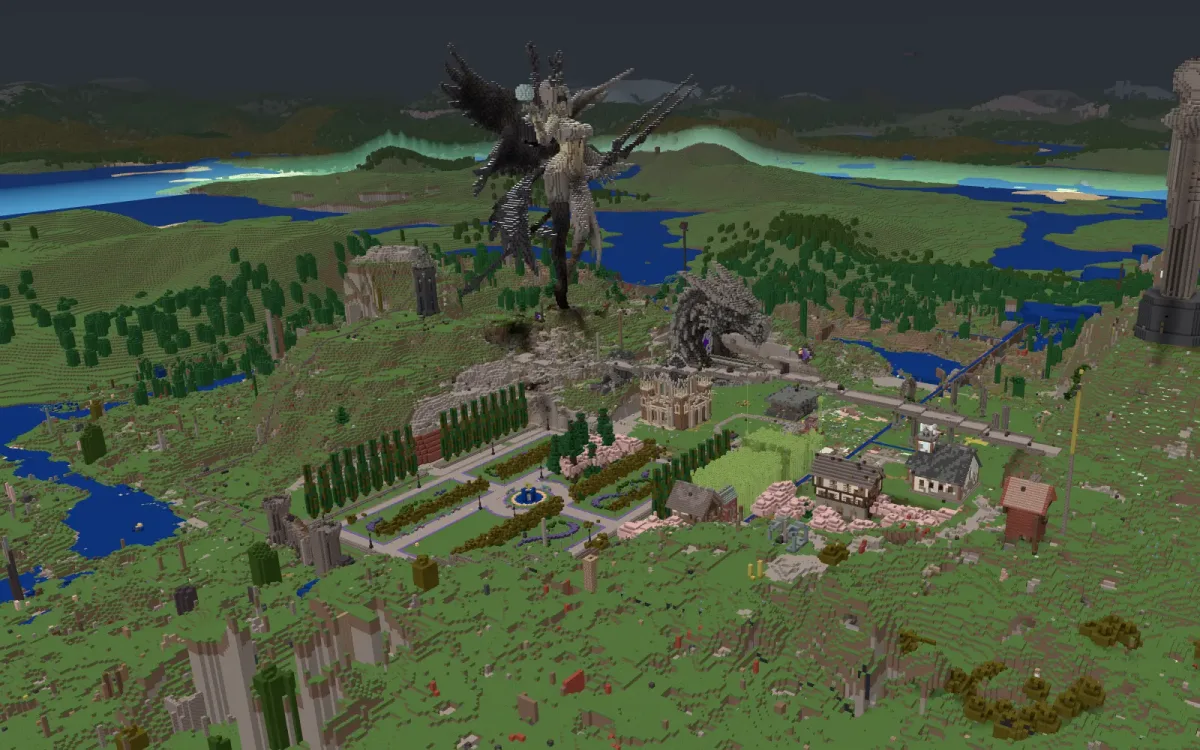 The spawn town