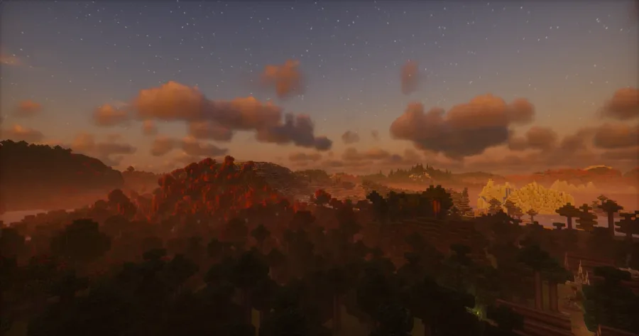 Stunning terrain near Whizalot's base