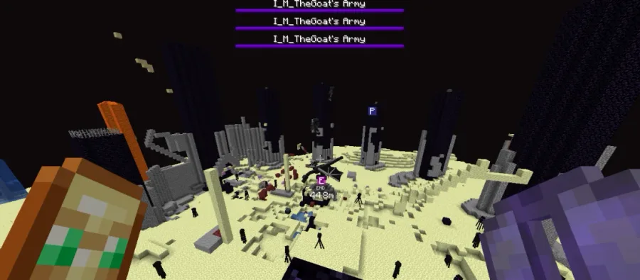 The End full of withers named “I_M_TheGoat's Army”